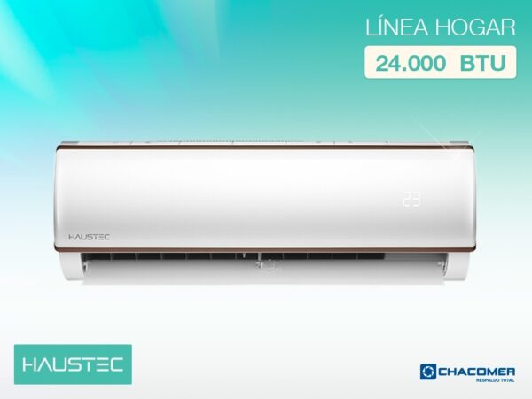 Acondicionador de aire haustec 24.000 BTU