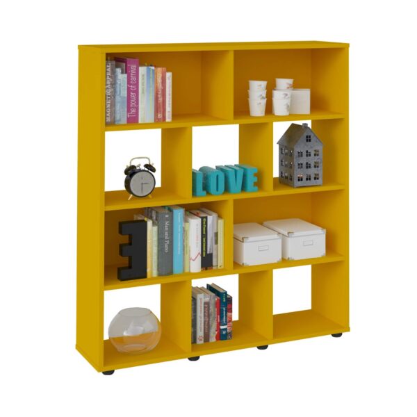 rack book amarillo (artely)